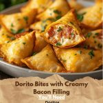 Dorito Bites with Creamy Bacon Filling